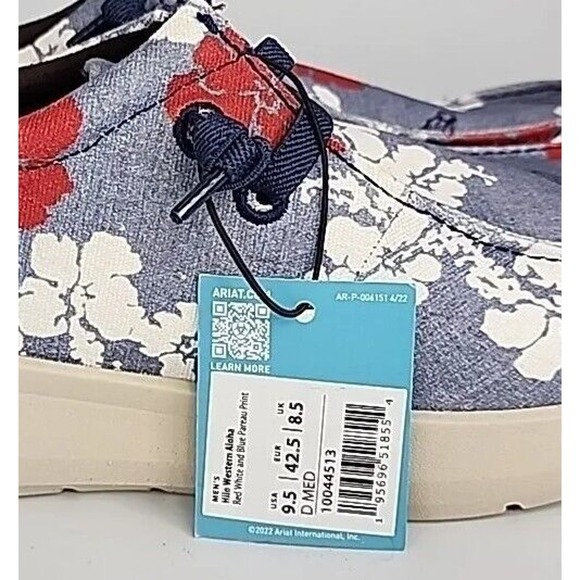 Ariat Men's Hilo Western Aloha  Slip On Shoes 10044513 - Picture 3 of 8